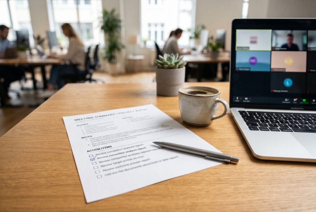 Meeting-Protokolle mit KI automatisieren: Praxis-Workflow